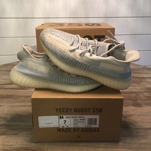 Adidas Yeezy 350 Cloud White Non Reflective sz 7